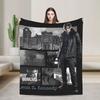 Leon Kennedy Blanket Adults  Flannel Throw Blanket For Sofa Home Comfortable Design Quality Bedspread Gift