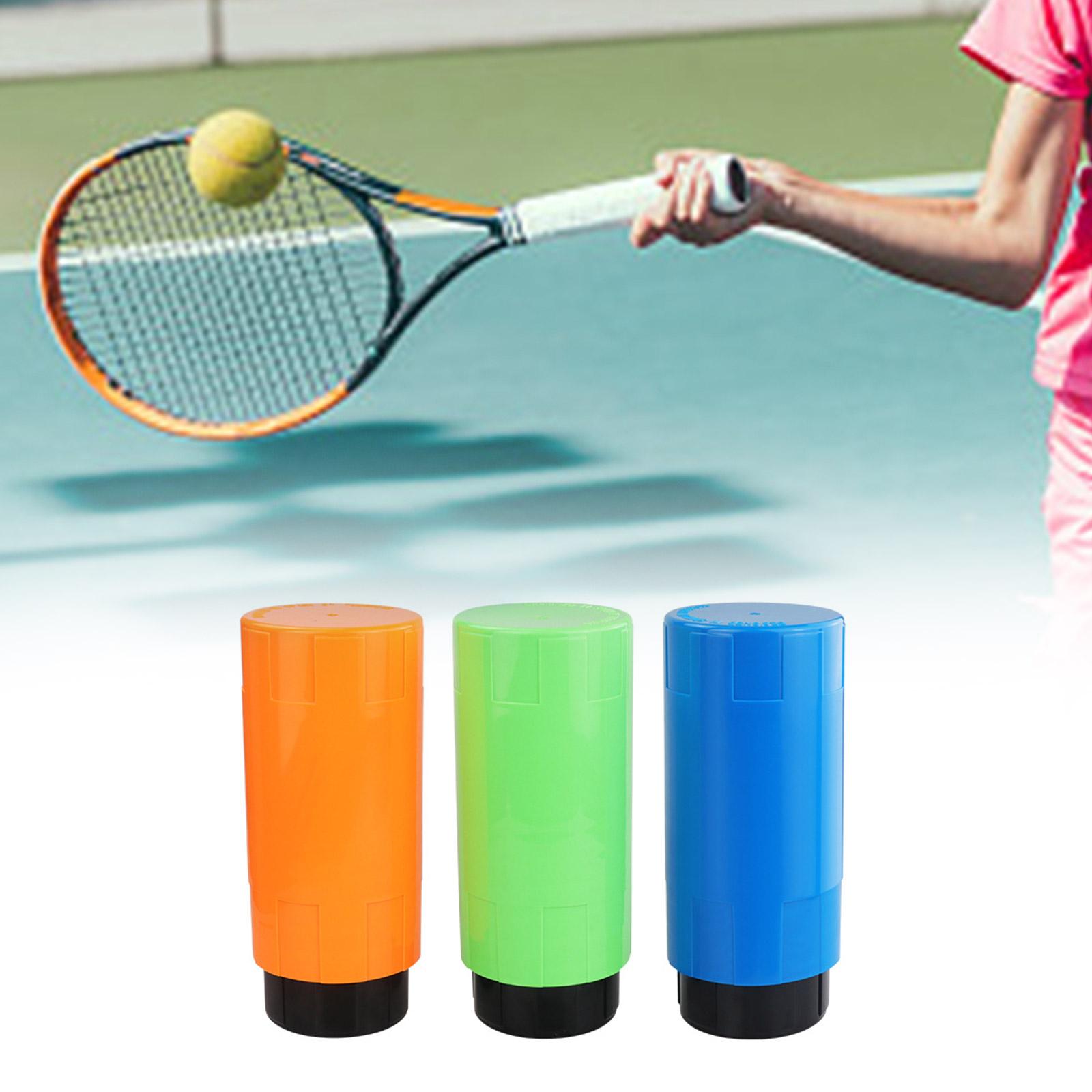 Scatola per Palline da Tennis Contenitore Mantenimento Pressione Riparatore Contenitore per Palline da Tennis Pressurizzatore Facile da Usare arancion