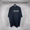 New Paris SS23 Classic B Home Front and Rear LOGO Letter Printing Loose Men and Women Couple Short-sleeved T-shirt Wholesale