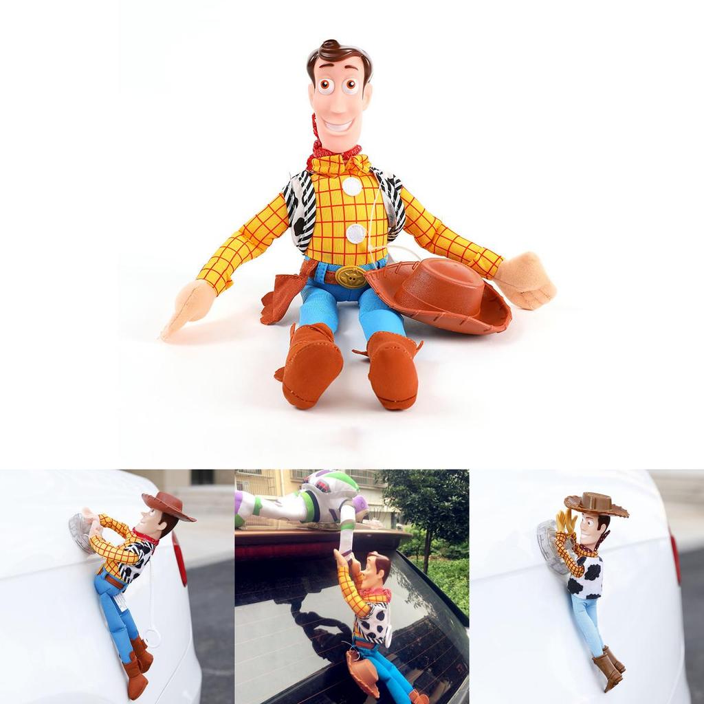 Funny 3d Toy Story Woody And Buzz Car Doll Soft Plush Toy Perfect For Collectors Or As A Gift High Quality Material