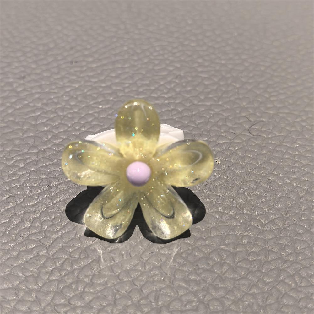 1 PCS New Plaid Flower Bowknot Pearl Shoe Clip High-End Accessory Vintage Fabric for Women and Girls Sneakers Flat Shoes Charms