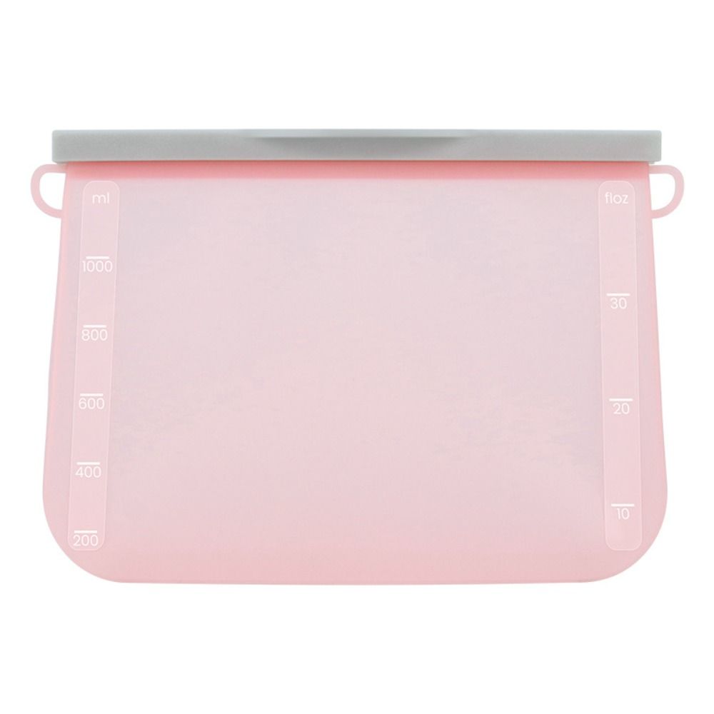 

500/1000/1500 мл Контейнер для хранения продуктов Микроволновая печь Посудомоечная машина Безопасный Кухонный пакет для свежести Зерновые pink-500ml