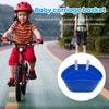 Bicycle Scooter Basket Large Capacity Bright Color Smooth Edge Strong Load-bearing Simple Installation Kids Bicycle Scooter Basket Storage