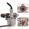 Motorcycle Parts PZ19 Carburetor With Air Filter For ATV Quad Go Kart Dirt Bike 70CC 90CC 110CC Cable Manaul Choke Carburetor
