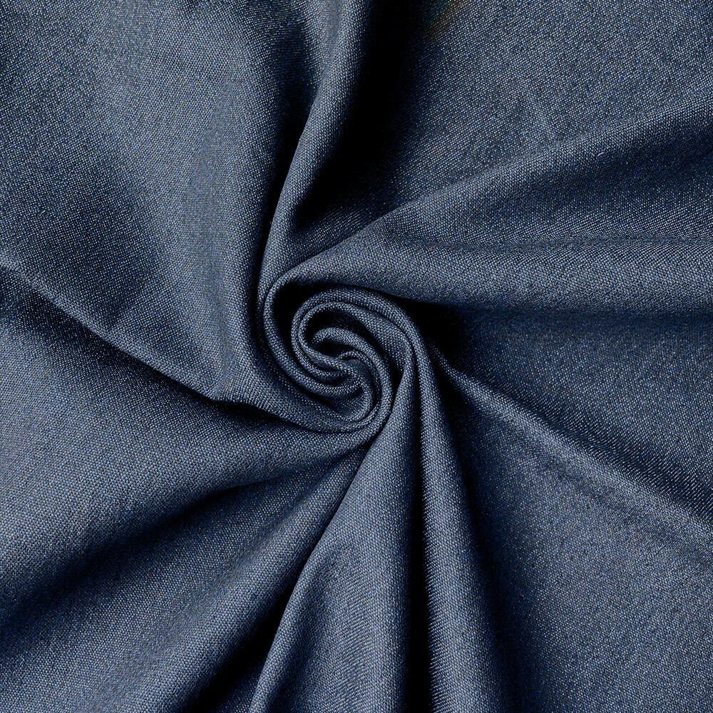 90x145cm Thin Denim Pure Cotton Fabric Solid Blue Handmade Needlework Material for Man Women Jacket Clothes Couture Accessories