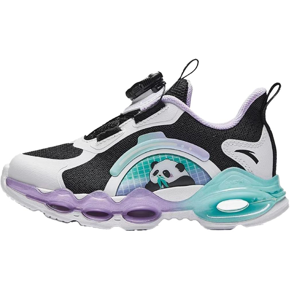 Anta Kids Energy Ring 10.0 Fashion Comfortable Physical Test Non-Slip Wear-Resistant Low-Top Running Shoes Kids sneaker Black White 322449901-3