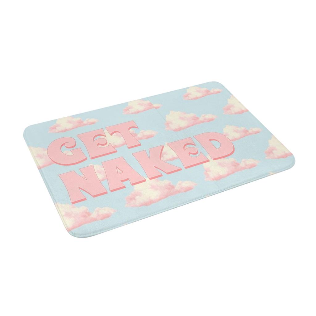 Get Naked Colorful Doormat Non-Slip Entrance Bathroom Kitchen Door Floor Mat  Garage Carpet Rug