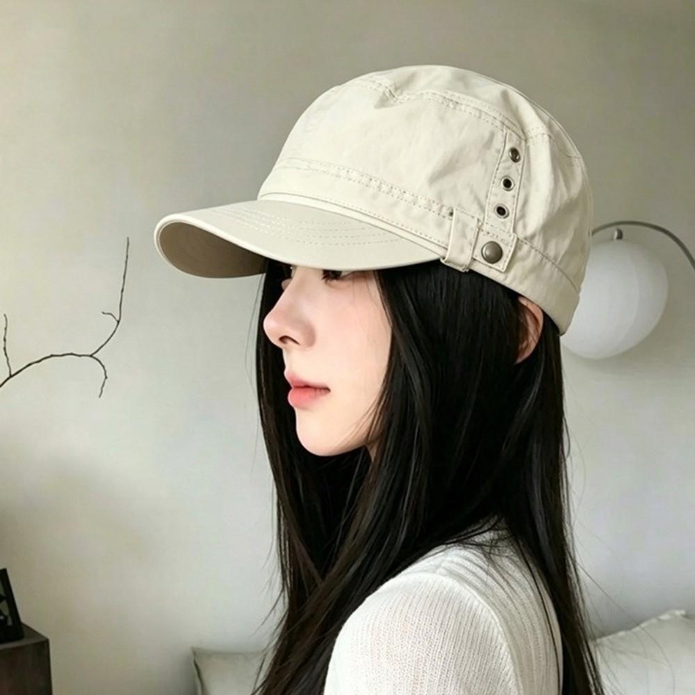 Thin Baseball Hat Quick-drying Visor Hat Casual Flat Top Cap