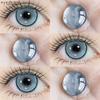 EYESHARE 1 Pair New Style Contact Lenses Brown Colored Beauty Pupils Lens Grey Natural Korean Softlens