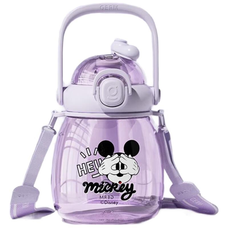 Germ Disney Kids  Stainless Steel Lined Straw Water Bottle