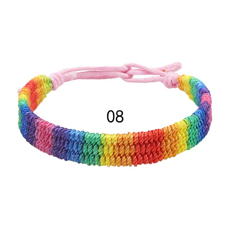 Bohemian Ethnic Handwoven Colorful Unisex Bracelet Ornament