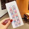 10 Stück/Set Mädchen Niedlich Cartoon Blume Kleine Elastische Haargummis Kinder Pferdeschwanz Haargummi Gummibänder Mode Haaraccessoires Set