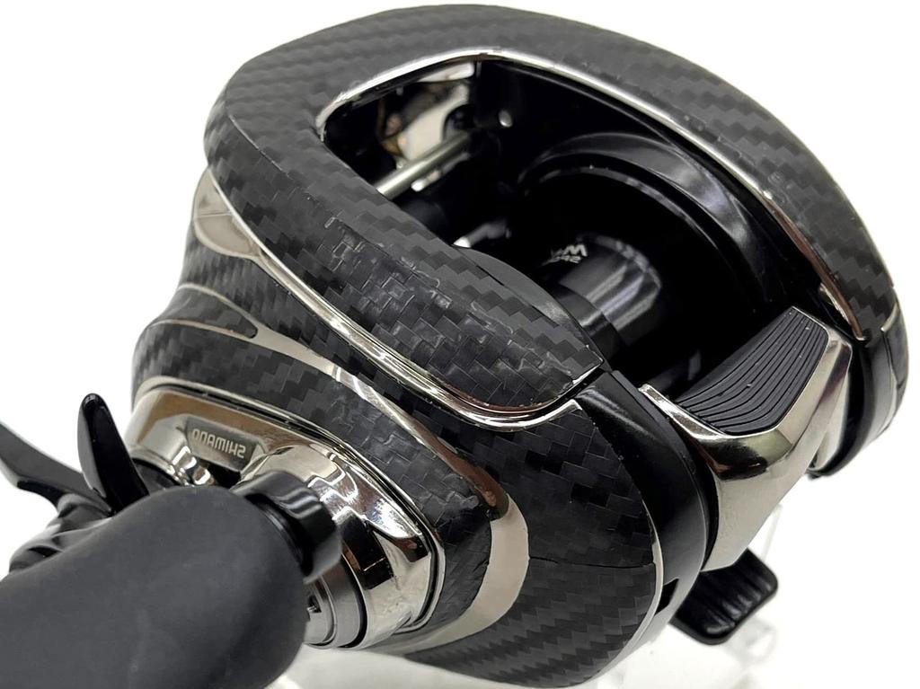 CUSTOM YOROI Custom Decal for 21 Antares DC and 22 Exsence DC Baitcasting Reels SEAT.JP (Black, Left-Handed)