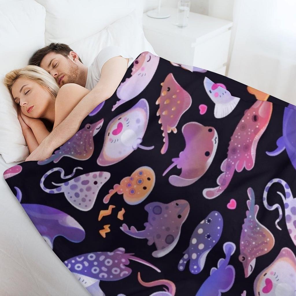 Ray day 1 Throw Blanket For Decorative Sofa Thin sofa bed for babies Blankets