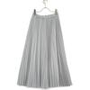 SEVEN TEN by MIHO KAWAHITO [Good Condition] 4A305 Pleated Long skirt S grayUsed