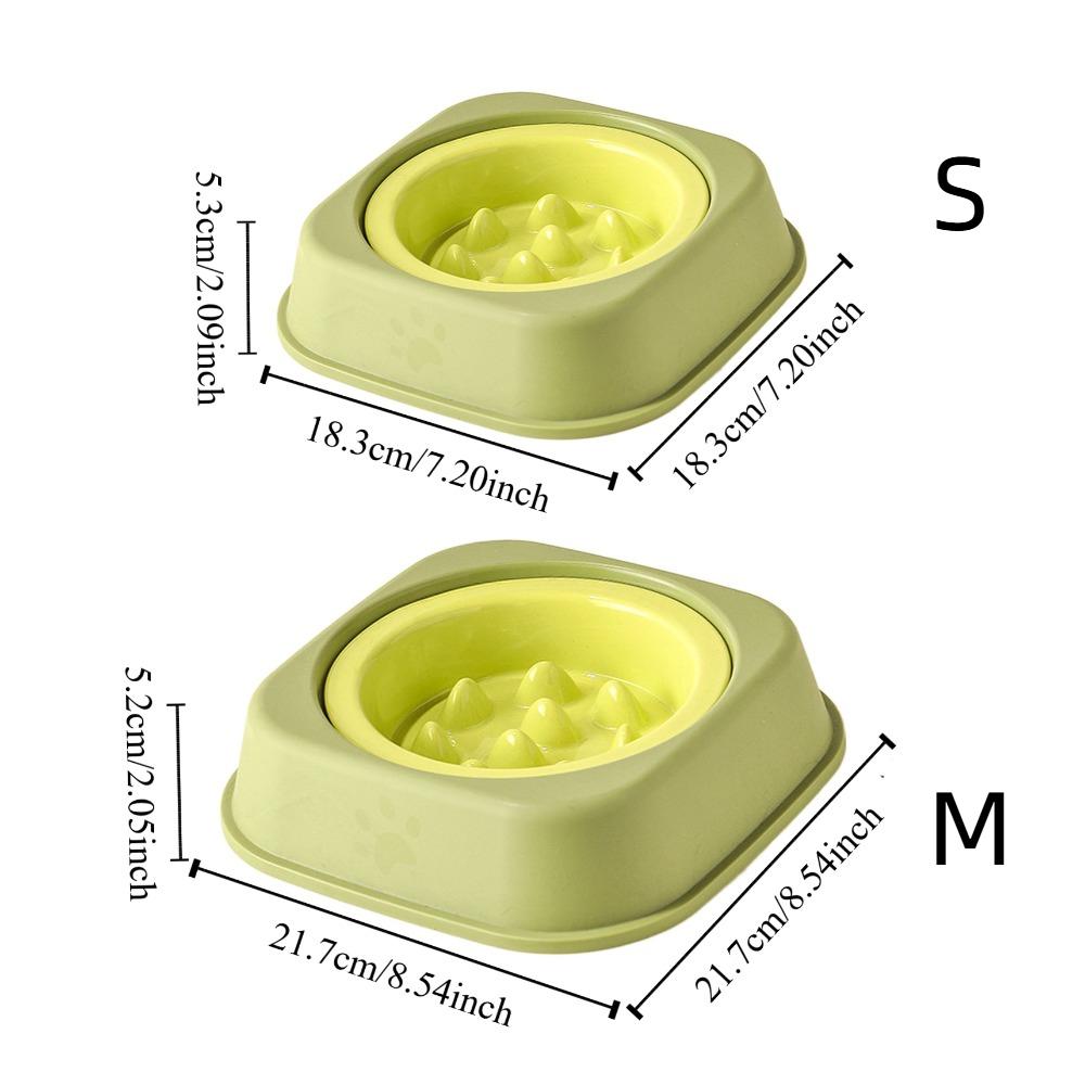 Ceramic Cat Feeding Bowl Anti-Chocking Kitten Food Tray Pet Food Plate Dog Slow Feeder For Puppy