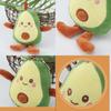 Cute Avocado Plush Toy Cartoon Fruit Doll Stuffed Toy Gift Factory