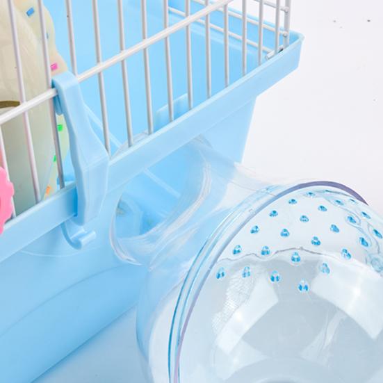 Hamster Bathroom Spherical Shape Dust-proof Plastic Small Animal Bath Sand Room Pet Supplies