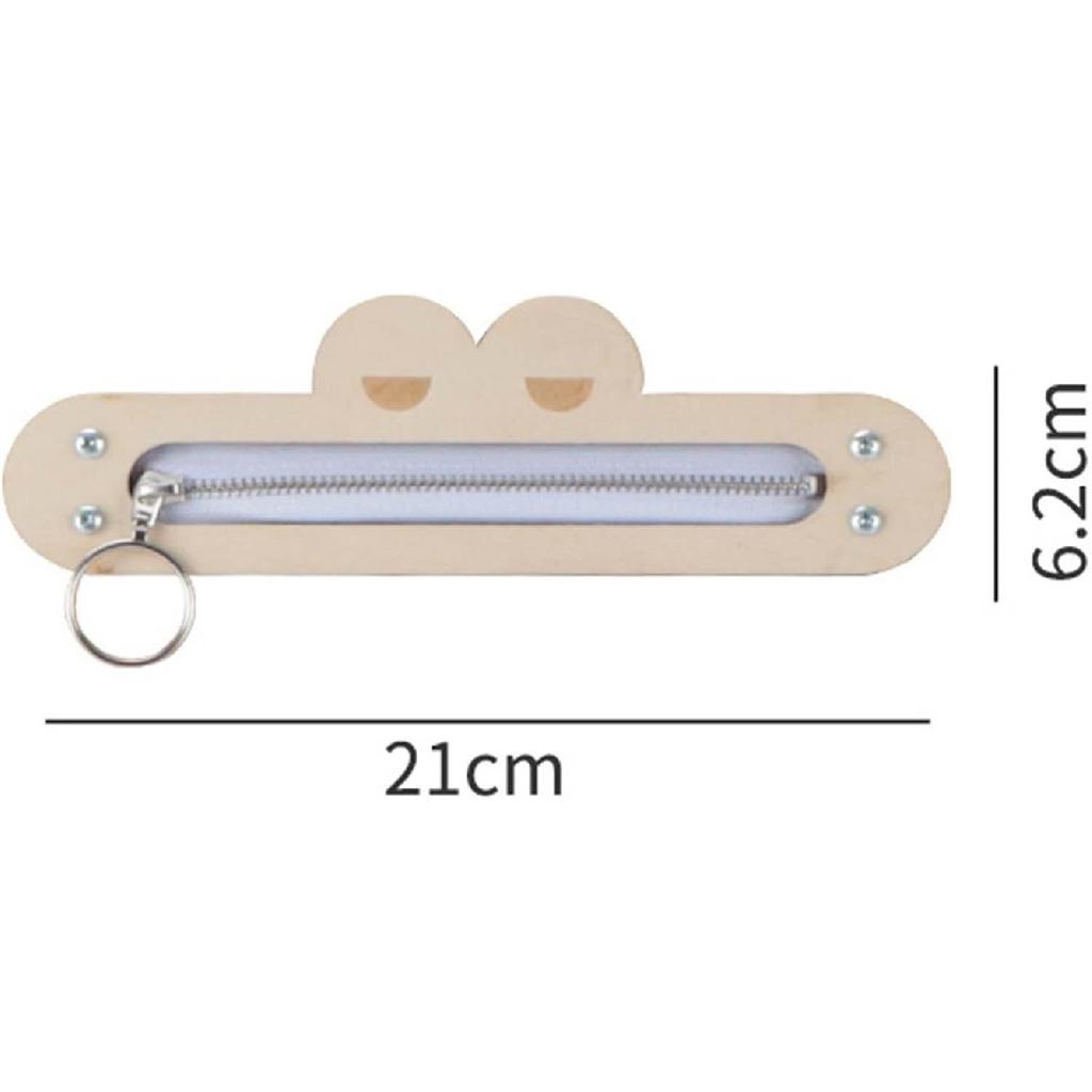 Montessori Busy Board Accessories Zipper Children Toddlers