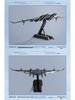 Nantianmen Plan Alloy 1:1500 Luan Bird Aerospace Carrier Fighter Model - Changchun Airshow Edition