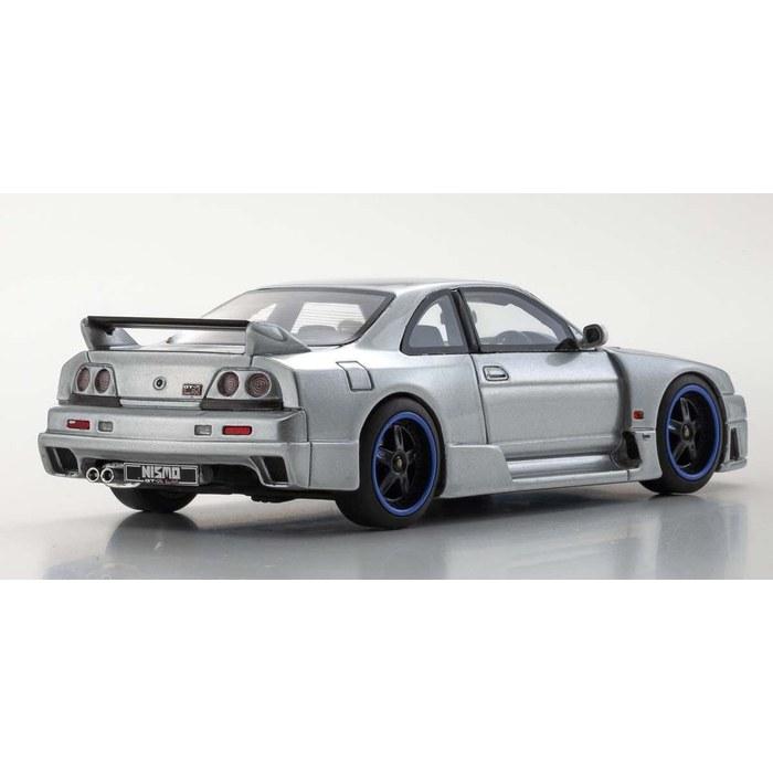 Kyosho Original 1/43 Nismo GT-R LM (BCNR33) Silver Completed Multi-Color