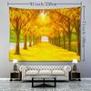Autumn Maple Leaf Tapestry - Versatile Wall Hanging for Home Decor, Perfect for Bedroom & Living Room, Easy Care Polyester Fabric, Multiple Sizes Avai