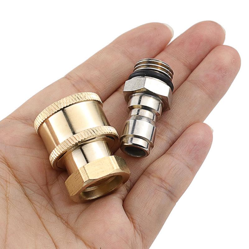 1/4" Quick Connect Foam Pot Adapter for High-Pressure Car Washer
