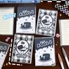 Kawaii Cartoon Black Cat Looseleaf Notebook Student Portable Pocket Notepad Cute Journal Travel Binder Planner School Supplies