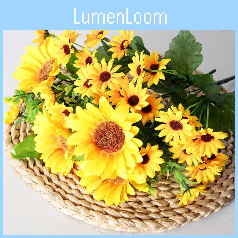 Sunflowers Single Bouquet Artificial Flower For Wedding And Decoration Home