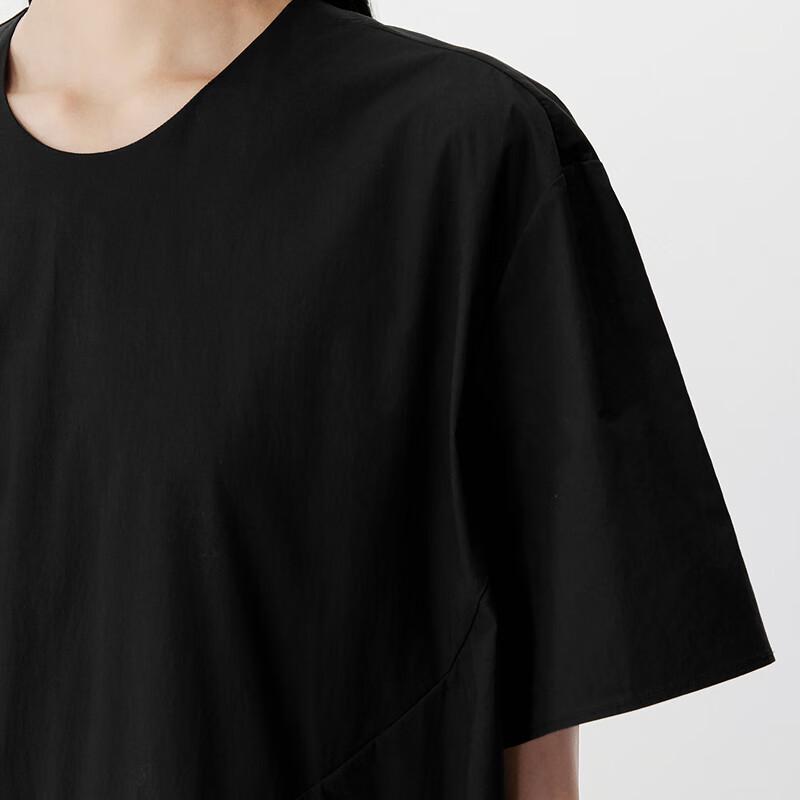 JNBY 2025 Summer Loose Short Sleeve Dress