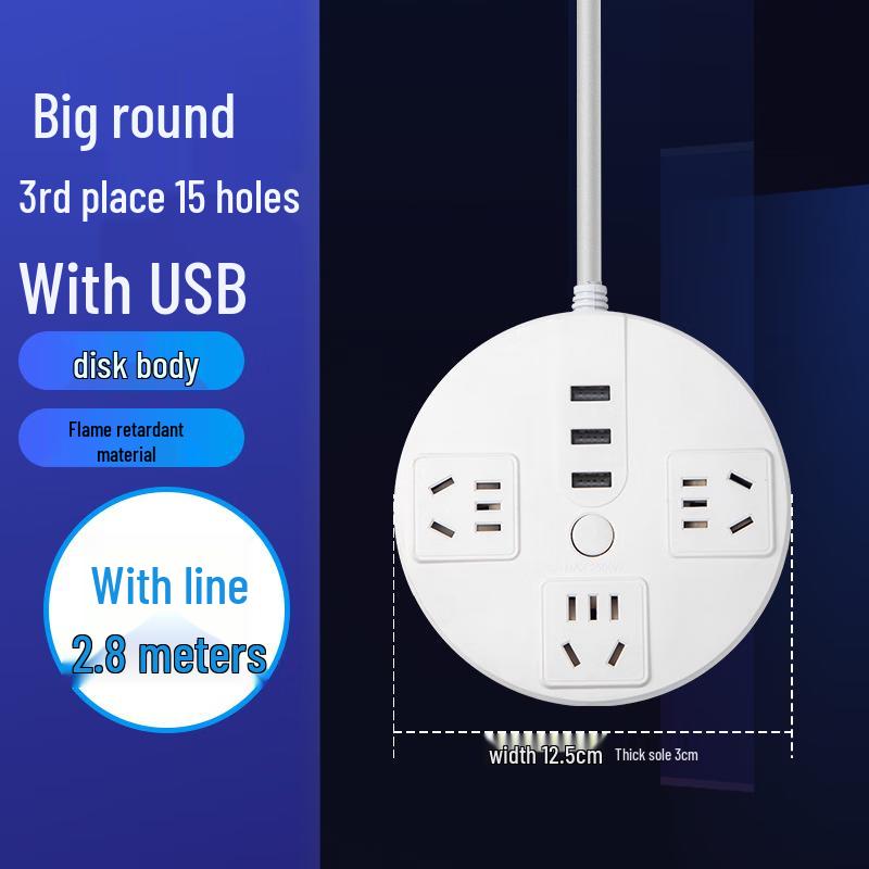 SPACEXPERT Portable Desktop Power Strip