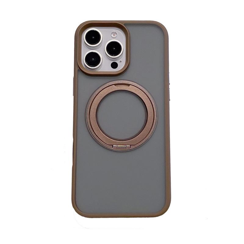 Phantom 360 Drehbarer Halter Geeignet für IPhone 16 Handyhülle Apple 15 ProMax Magnetische Schutzhülle mit großem Loch