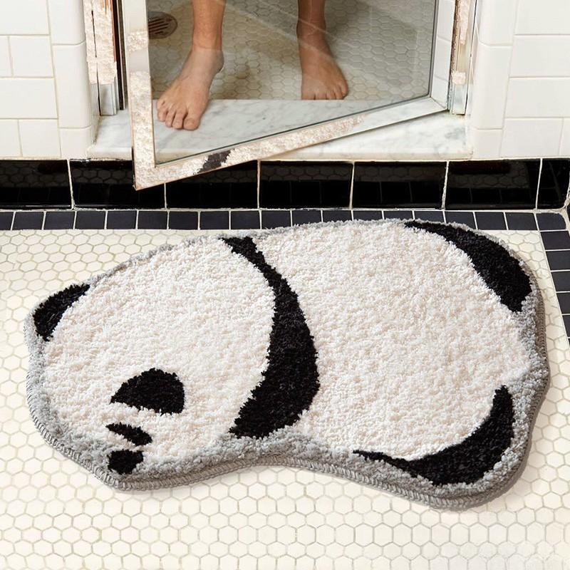 

Имитация кашемира мультяшный милый ковер, ощущение как у кошки, противоскользящий впитывающий коврик для ног в гостиную, коврик для пола в туалетную ванную комнату 40x60cm15.7x23.6in