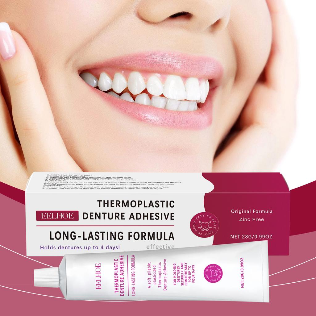 EELHOE denture fixed adhesive thermoplastic fixed dentures modify teeth to improve comfort and beautify teeth