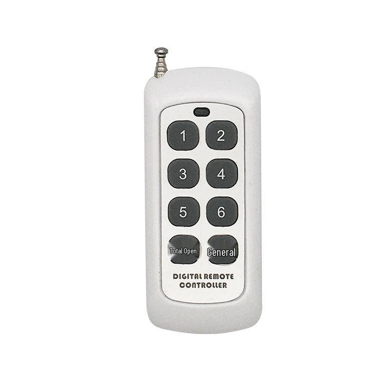 433MHz Long-Range Wireless 8-Key Remote Control with 1527 Learning Code Transmitter