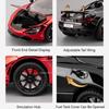 1:24 720S Senna Sports Car Toy Model Alloy Diecast Light Music Simulation Supercar Doors Opened Models Kids Collection Gifts