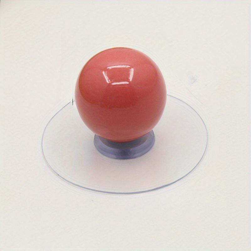 1PC Ceramic Handle Simple Colorful Single Hole No Punch Handle - for Wardrobe Drawer Cabinet Handle Bottle Cap Carry Handle