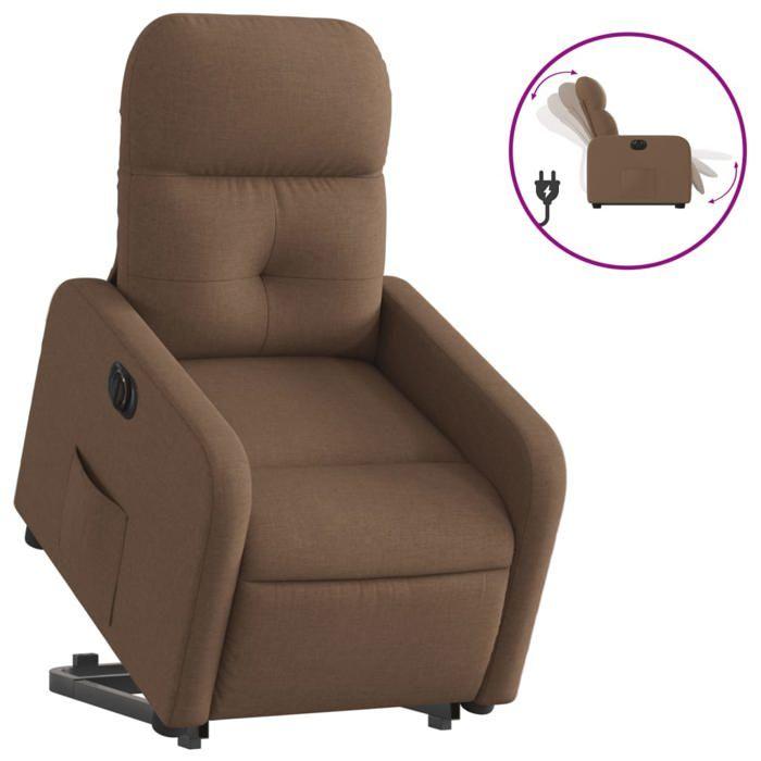 VidaXL Electric Recliner, Relaxation Chair with Adjustable Backrest and Footrest, Living Room Seat 3206817