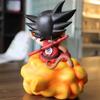 Dragon Ball "Anime-Charakter Wukong auf einer Salto-Wolke sitzend Figur - Anime-Charakter-Sammlung Spielzeug, Kinderpuppen-Geschenk 9,5 cm"