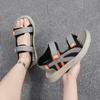 Summer Trendy Men's Sandals Open-toe Breathable Casual Sports Beach Shoes Fashion Soft Elastic Comfortable Non-slip Male Sandals