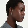 Swarovski Silver Mini Hoop Earrings 5743474