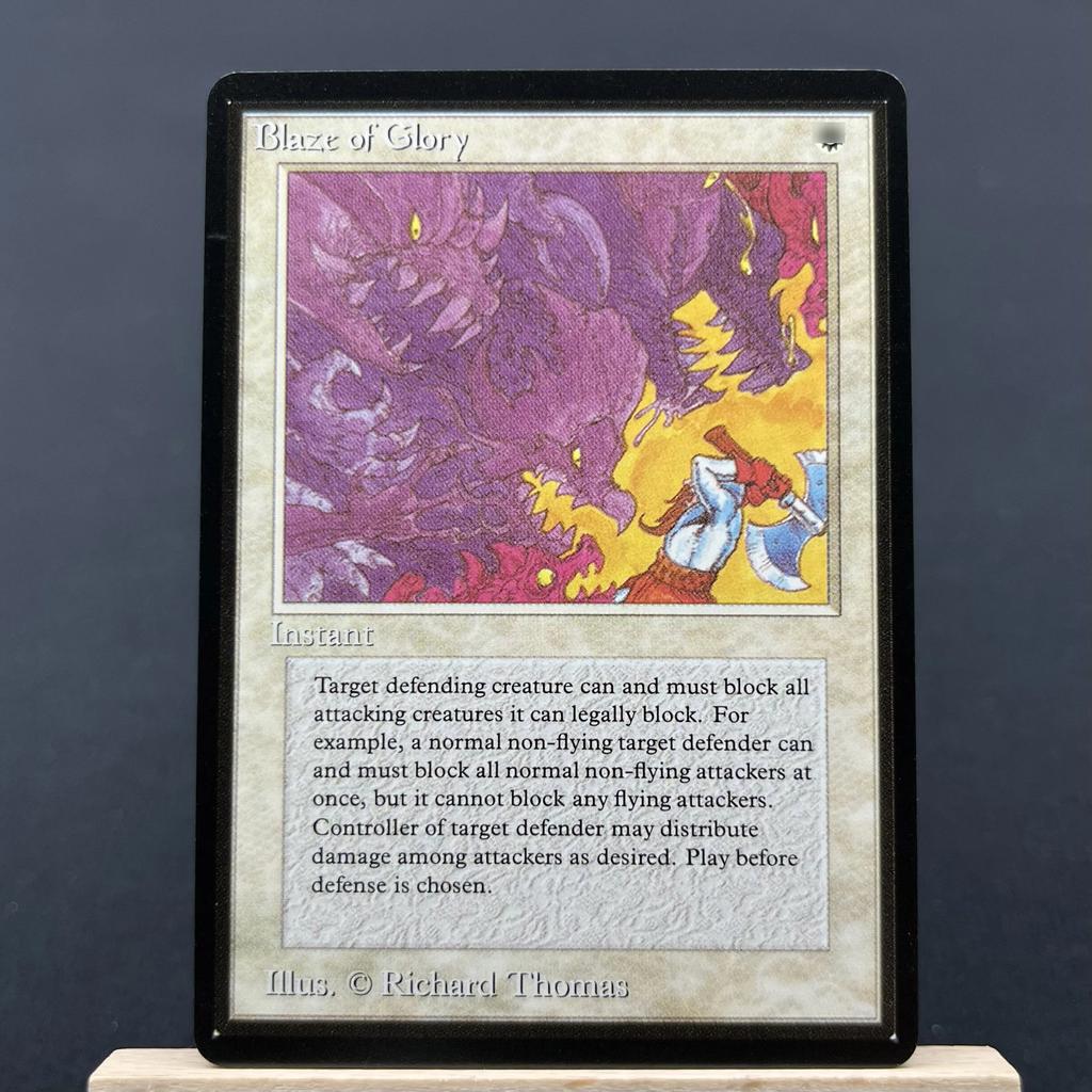 BETA NORMAL1-01 TCG Cards for Home Play magical Proxy Armageddon Vesuvan Doppelganger the Time Walk Balance Personal gather