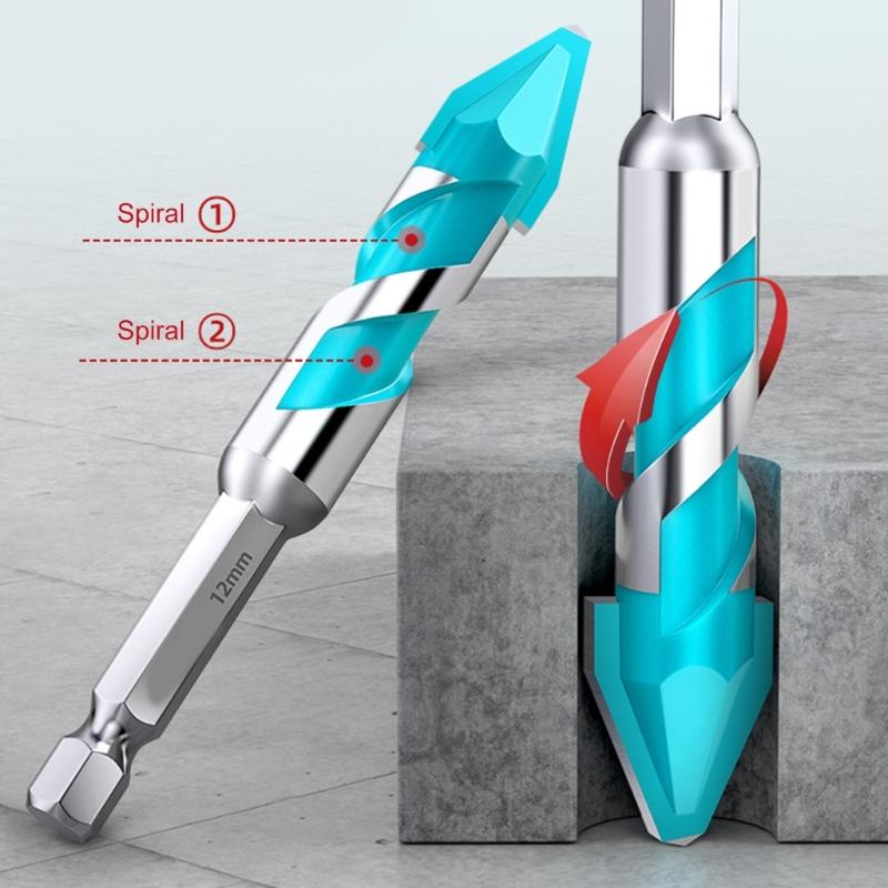 MultiSize Eccentric Drill Bit 6-12mm Ranges 500RPM Cutting Speed Durable Workshop Tool For Mechanical Engineering