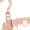 Folding Clothes Hangers Foldable Space Saving with 5 Holes Travel Hanger for Apartment