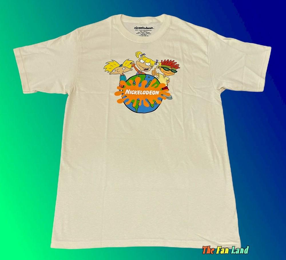 Новая футболка унисекс в винтажном стиле с изображением команды Nickelodeon Rugrats, Эй, Арнольд!, Сила ракеты XXL