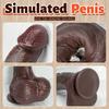 9,65" Realistisk Svart Dildo med Sugekopp, Flere Størrelser, Flytende Silikon, G-punkt- og Analsimulering for Par, Håndfri Lek