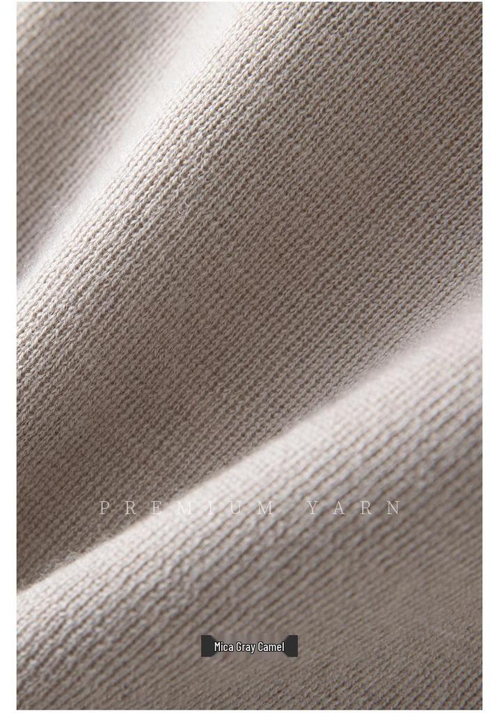 Yangzi 120 Count Superfine Merino Wool Women's Slim Fit Half-High Neck Sweater