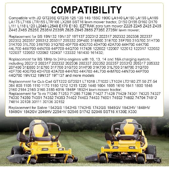 Engine Voltage Regulator Replacement For BS 190401 192400 196400 216977 226400 28M700 280700 351700 311707 394890 393374 691188 491546 793360 794360