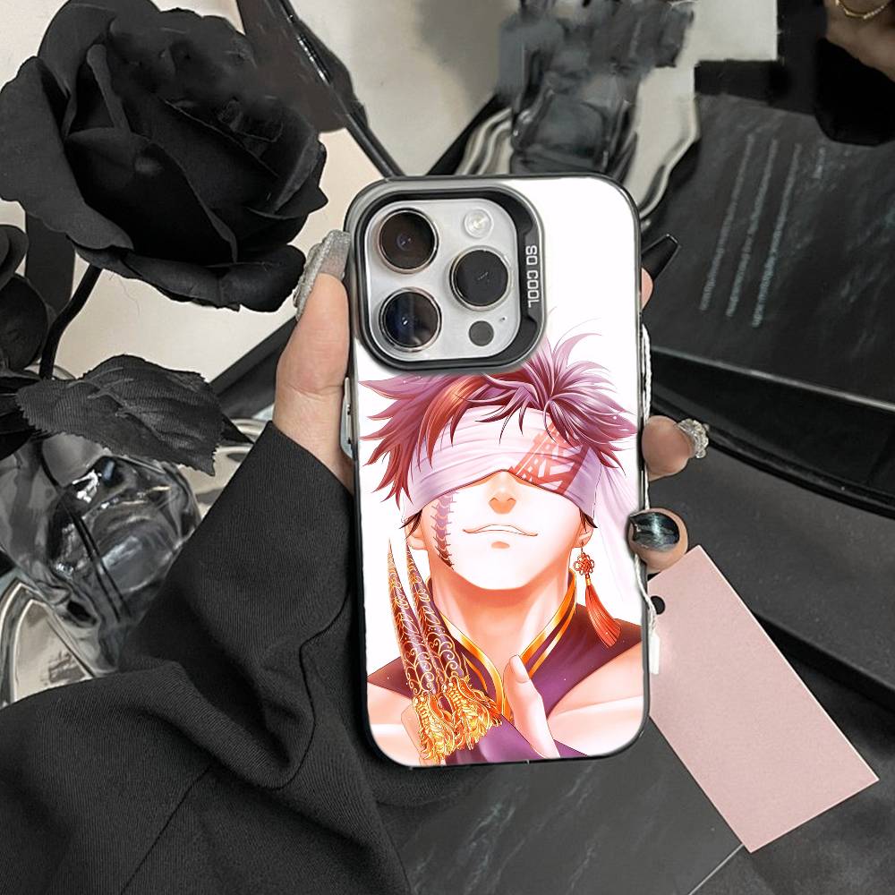 D-Record of Ragnarok Anime Phone Case For iPhone 17,16,15,14,13,12,Pro MAX Black Matte Shockproof Cover