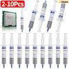 2-10Pcs 30g HY510 Thermal Conductive Grease Paste Grey Silicone Grease Paste Compound Non-toxic GPU CPU Chipset Cooling Tools